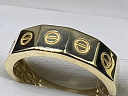 На фото Золотые кольца в Казахстане №кольцо из желтого золота без вставки 20 вес 3.65 г:     .