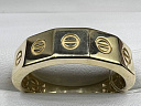 На фото Золотые кольца в Казахстане №кольцо из желтого золота без вставки 20 вес 3.65 г:     .
