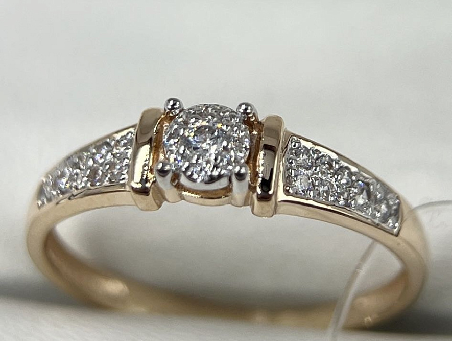 На фото Золотые кольца в Казахстане №кольцо из красного золота без вставки 16 вес 1.3 г:     .