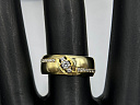 На фото Золотые кольца в Казахстане №кольцо из желтого золота с фианитом 17 вес 1.98 г:     .
