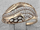 На фото Золотые кольца в Казахстане №кольцо из красного золота без вставки 19.5 вес 2.07 г:     .